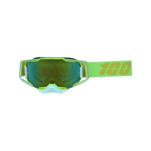 100% Armega Replica Goggles With Box Ylw.F Wht.N Gold Tint