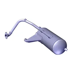 Silencer Muffler Comp Exhaust Pleasure 2017 (latest Model)