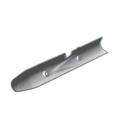 Hero Silencer Plate (silencer Patti) Cover Muffler Splendor Pro 2010 To 2014 (old Models)