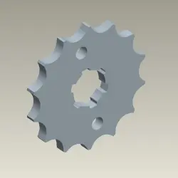 Parts on Bike