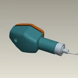 Hero Indicator Winker Assy. R Rr(w/o
Bulb) Achiever 2005 To 2014 /glamour (1st Model)