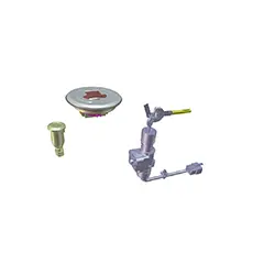 Hero Lock Set (lock Kit) Key Set Passion Pro Fi Bs-vi 2020 Latest Model (disk & Drum) /splendor I-smart 110-cc Fi Bs-vi 2019 Latest (disk & Drum)