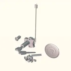 Hero Lock Set (lock Kit) Key Set Super Splendor 2017 (bs-iv Portrait Eng) (2 Pin)