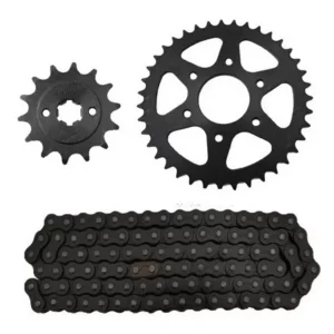 Parts on Bike