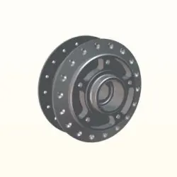 Hero Front & Rear Hub Hub Front Wheel Super Splendor (drum Model)