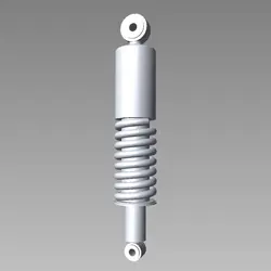 Hero Rear Shocker Assy Cushion Assy Rr(csm Nh-
35m) Splendor Pro Old (silver Colour)