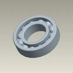 Bearing Bearing Ball Radial 6203
(uu) 6203 Bearing Zz