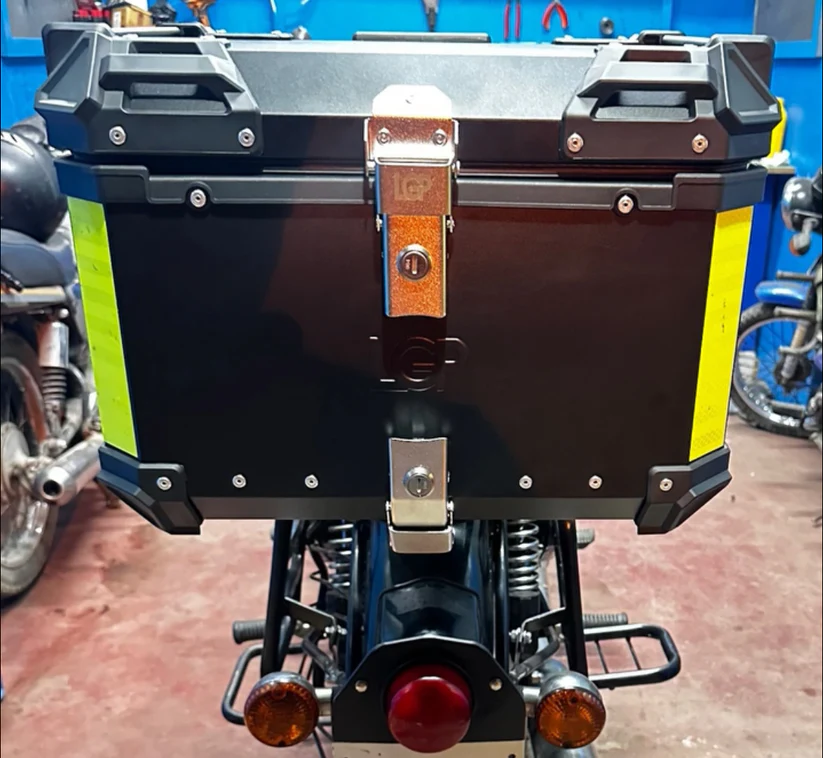 LGP Premium Aluminium Top Box 45L ( for all motorcycle ) - 1 YEAR WARRANTY - Image 4