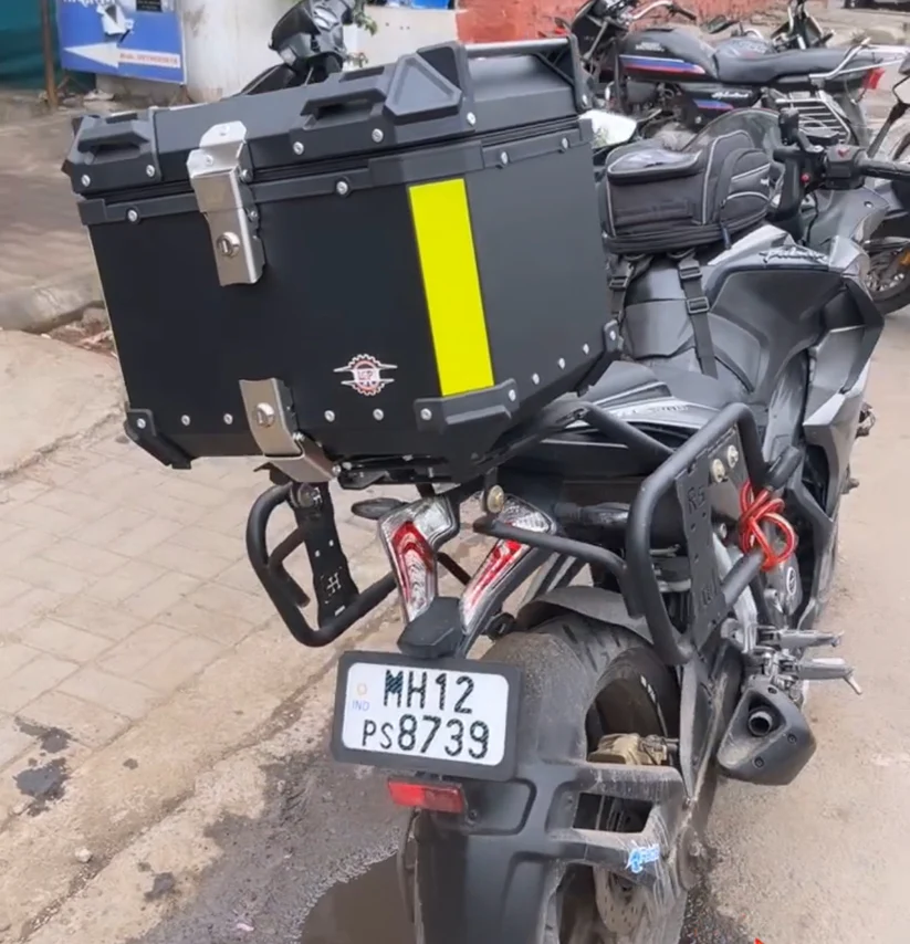 LGP Premium Aluminium Top Box 45L ( for all motorcycle ) - 1 YEAR WARRANTY - Image 2