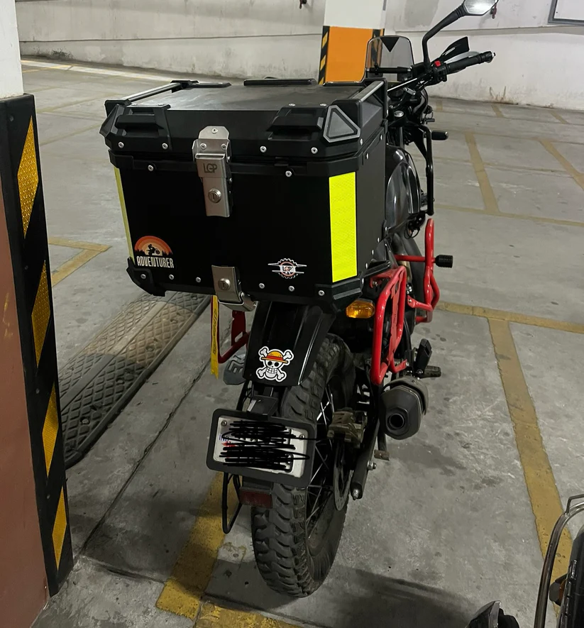 LGP Premium Aluminium Top Box 45L ( for all motorcycle ) - 1 YEAR WARRANTY - Image 8