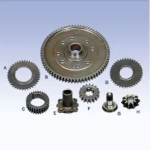 Parts on Bike