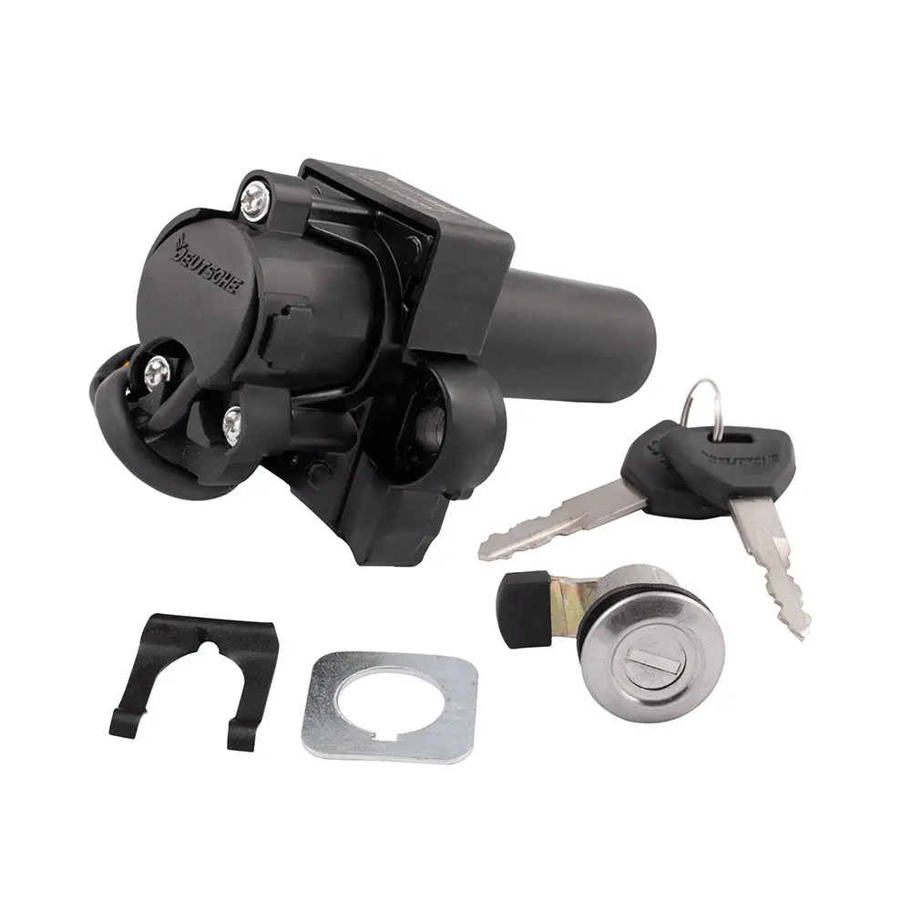 Ignition Lock Kit For Hero Splendor Pro (set Of 2) Consisting Of Ignition Cum Steering Lock & Petrol Tank Lock - Image 2