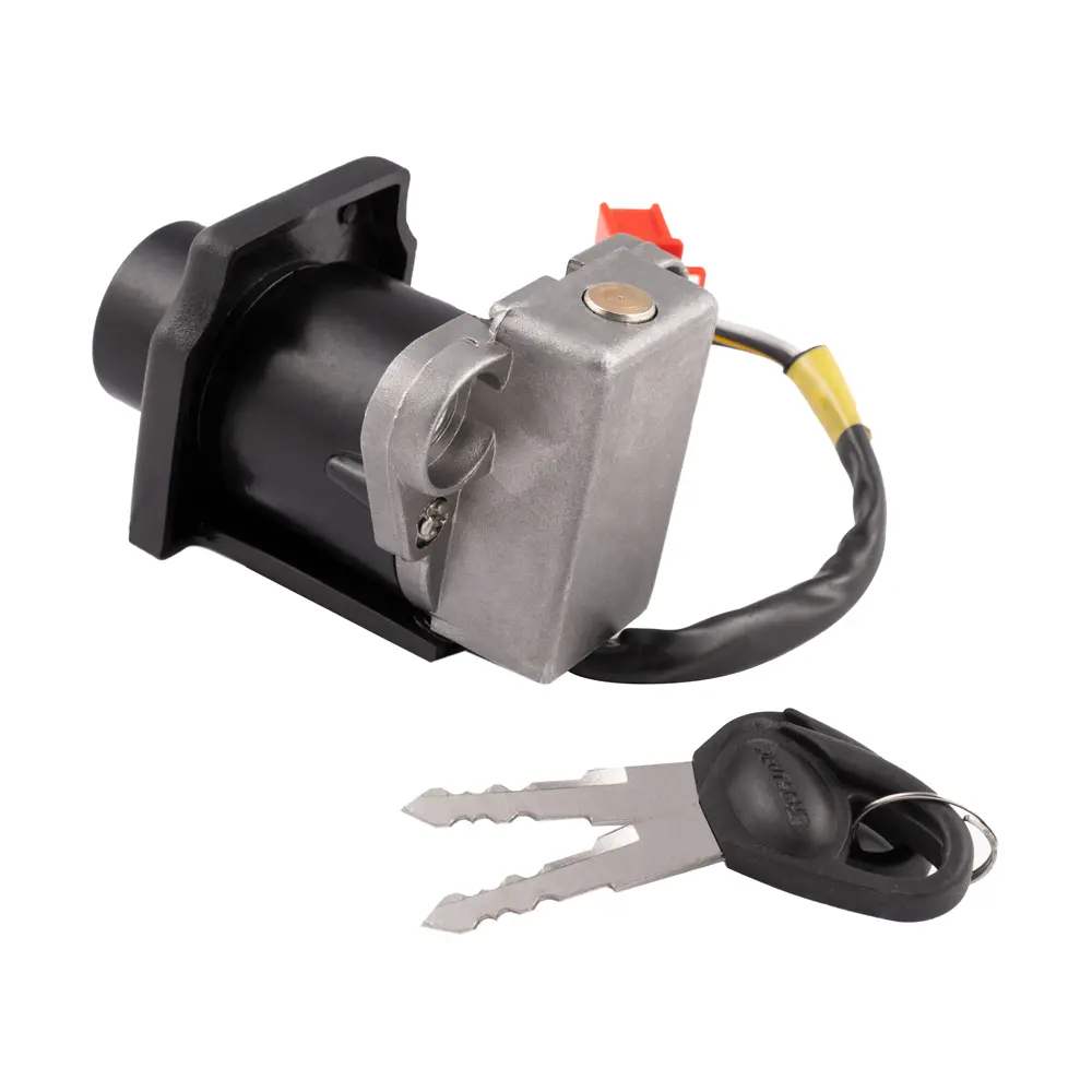 Ignition Cum Steering Lock For Bajaj Caliber Croma (4 Wires) - Image 2