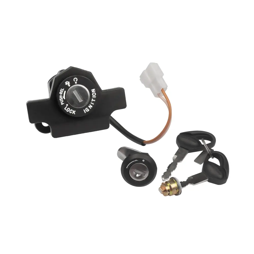 Ignition Lock Kit For Bajaj Platina 125 Dts-i Ks (set Of 3) Consisting Of Ignition Cum Steering Lock, Petrol Tank Lid Lock & Tool Box Lock - Image 2