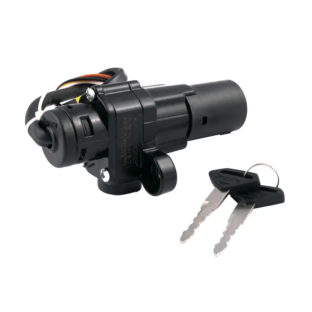Ignition Cum Steering Lock For Bajaj Pulsar 200 Dts-i (4 Wires) - Image 2