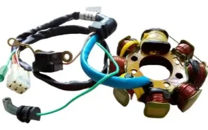 Parts on Bike