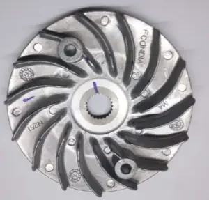 Parts on Bike