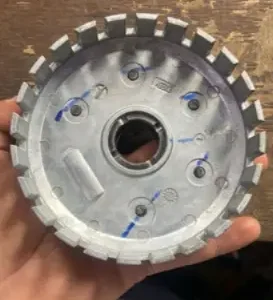 Parts on Bike