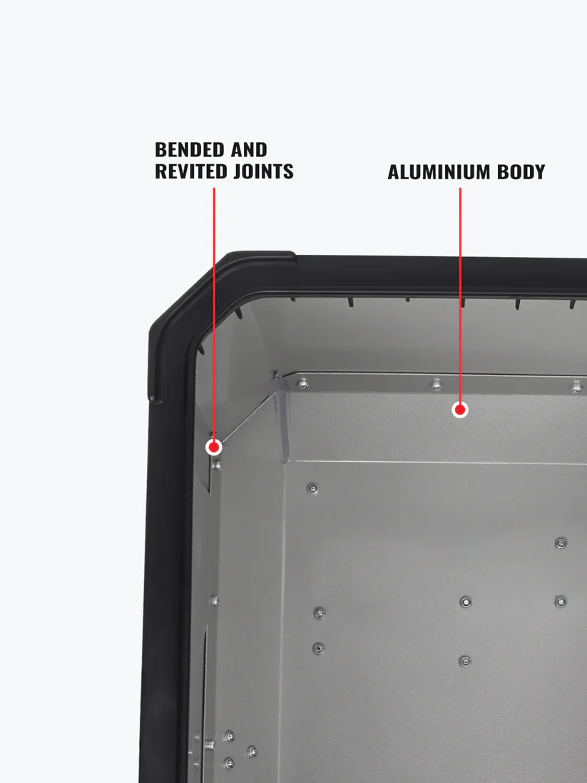 LGP heavyduty Top Case/Top box 65L Premium aluminium - universal - 1 YEAR WARRANTY - Image 5