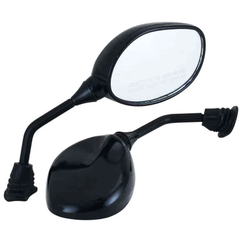Rear View Mirror Fit For Hero Pleasure Black Lh (1 Pc)