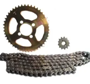 Parts on Bike