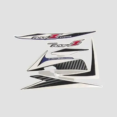 Stckr Set Ray Z T2 Blue Shield