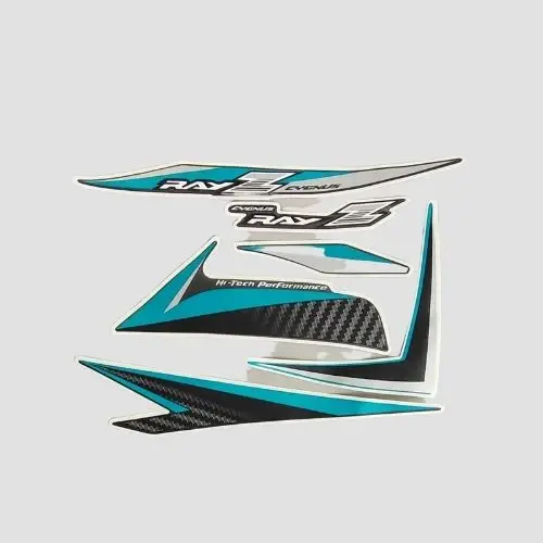 Stckr Set Ray Z T2 A.blue Shield