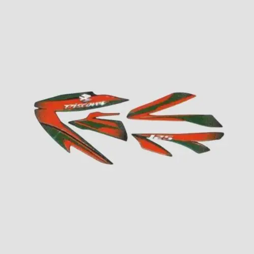 Stckr Set Discover 125 H2 Blk/red