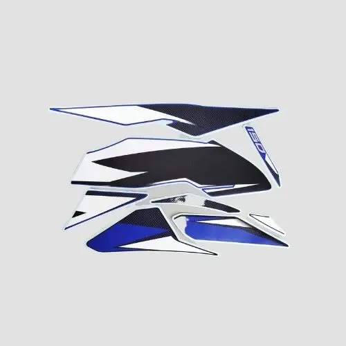 Bajaj Stckr Set Pulsar 150 Bs6 Ug10 Blue Tank