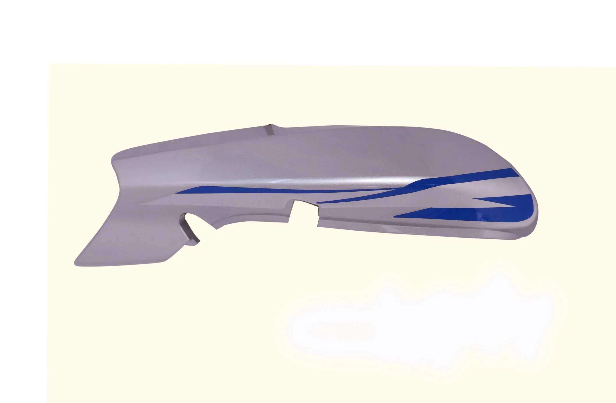 Tail Panel/seat Cowl-tvs Victor Gl Silver