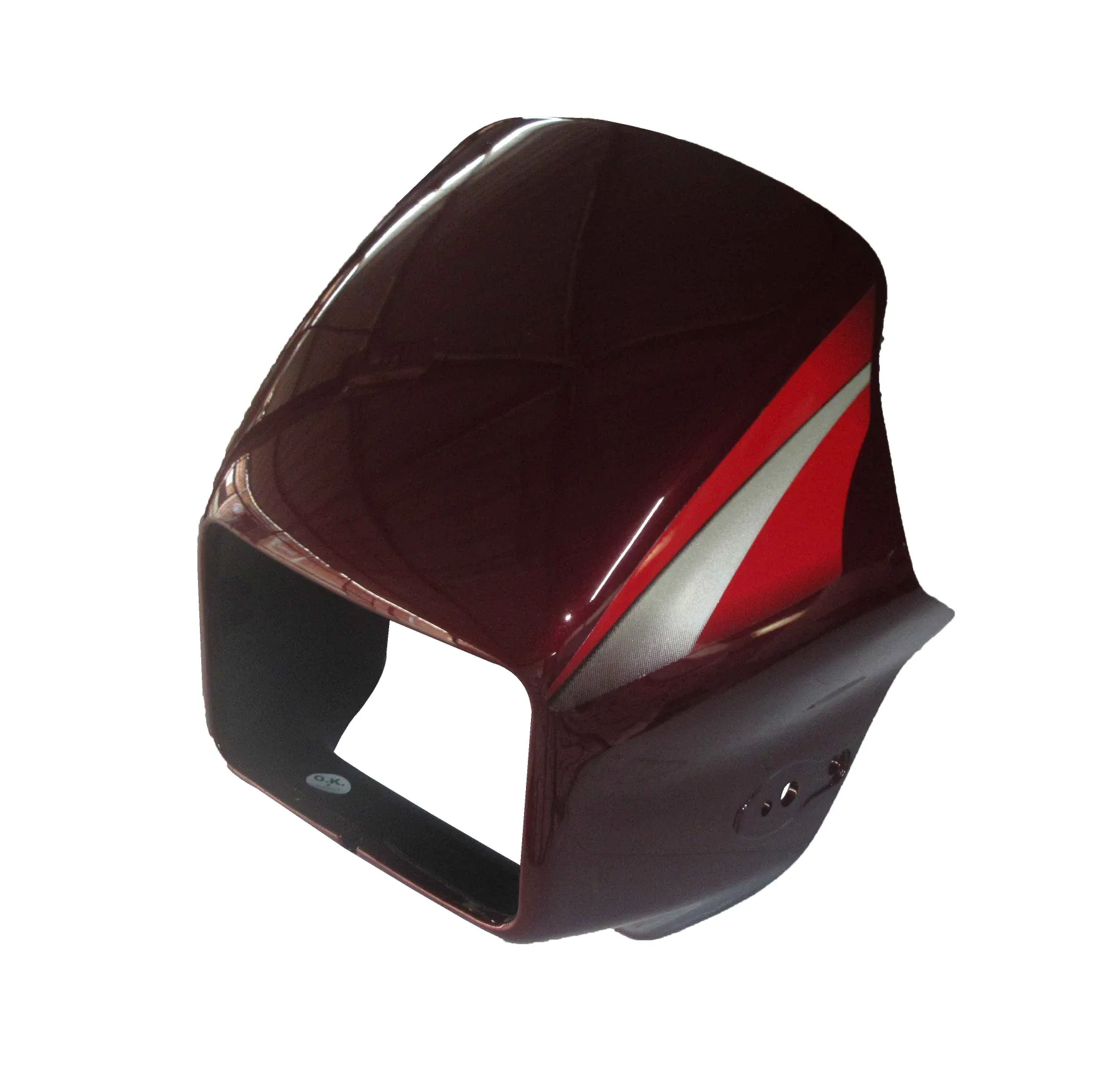 Head Light Visor/mask-hero Splendor Pro Wine Red