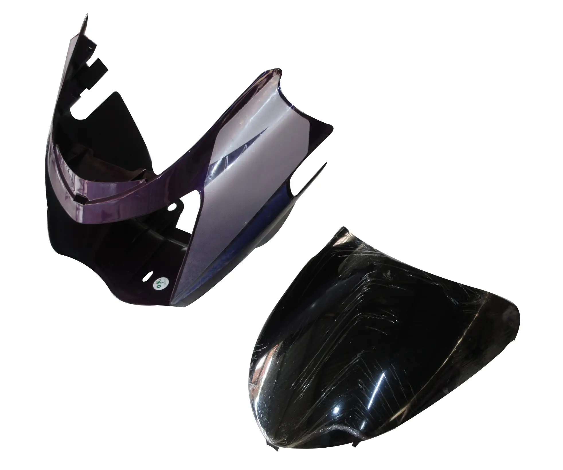 Head Light Visor/mask-tvs Star City Purple