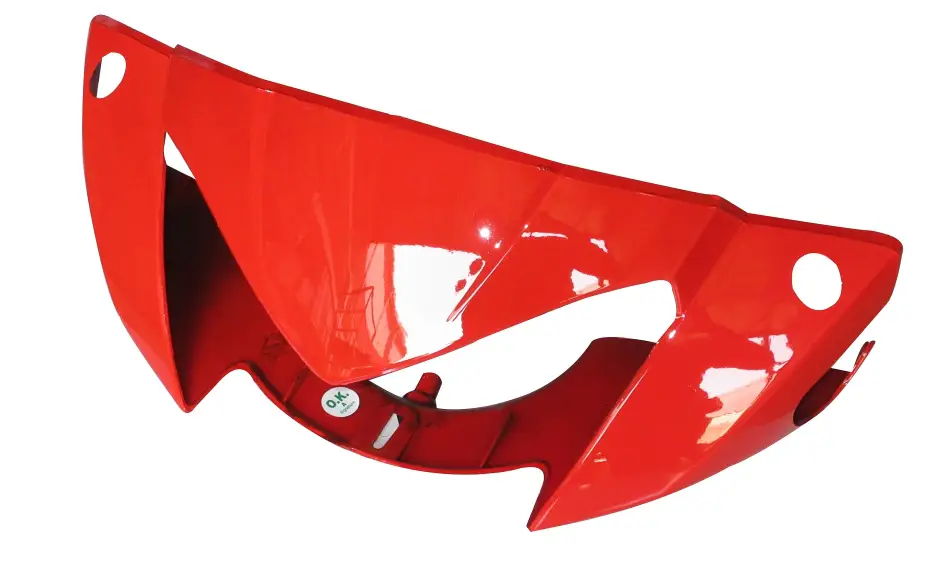 Head Light Visor/mask-hero Pleasure N/m Sport Red