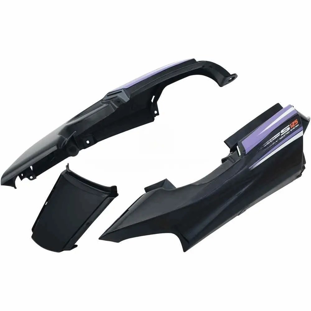 Tail Panel/seat Cowl-hero Super Splendor Latest Type-2 Black (purple Stk)