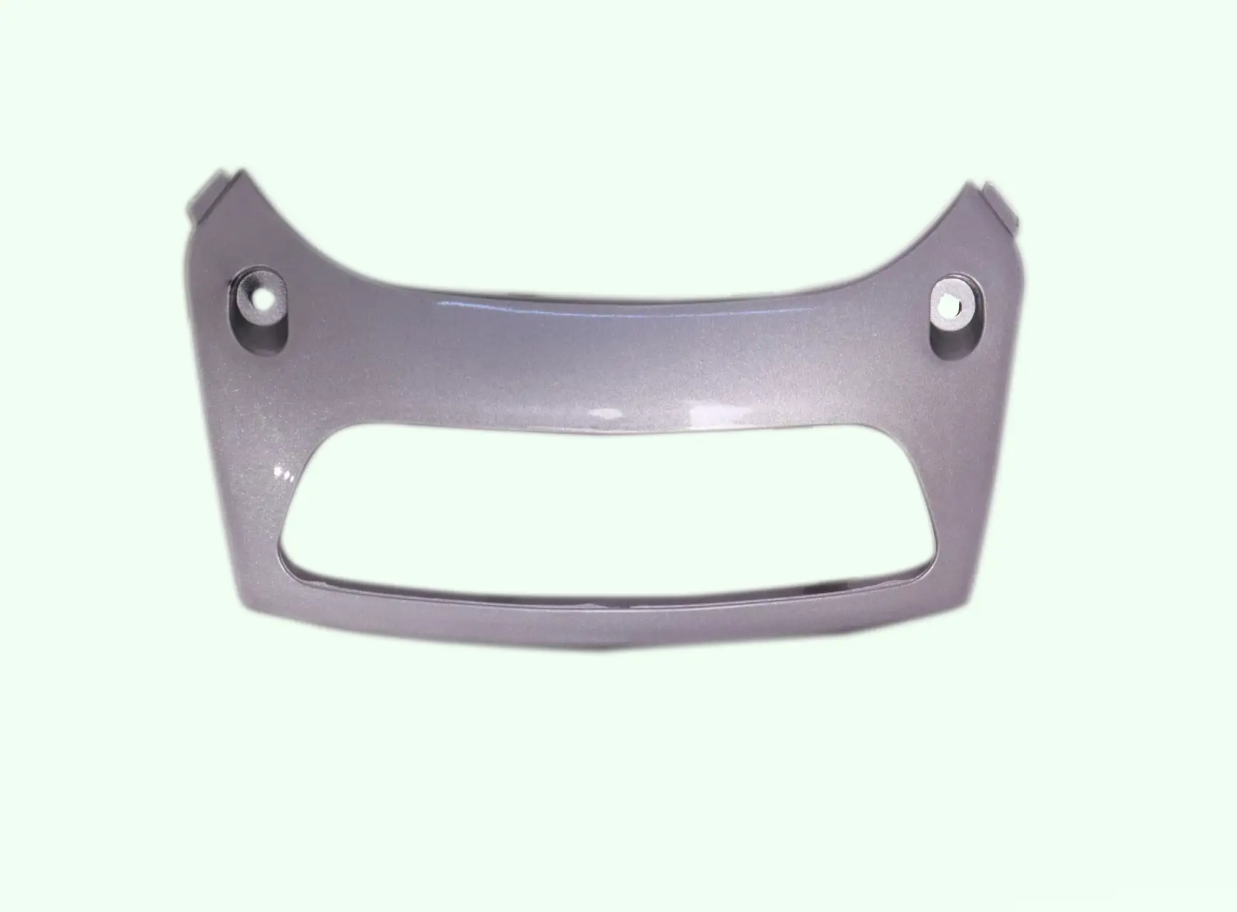 Back Plate Fit For Hero Pleasure Rr Force Silver