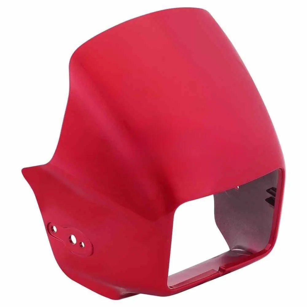Head Light Visor/mask-hero Splendor /splendor Plus Red