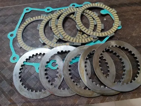 Parts on Bike