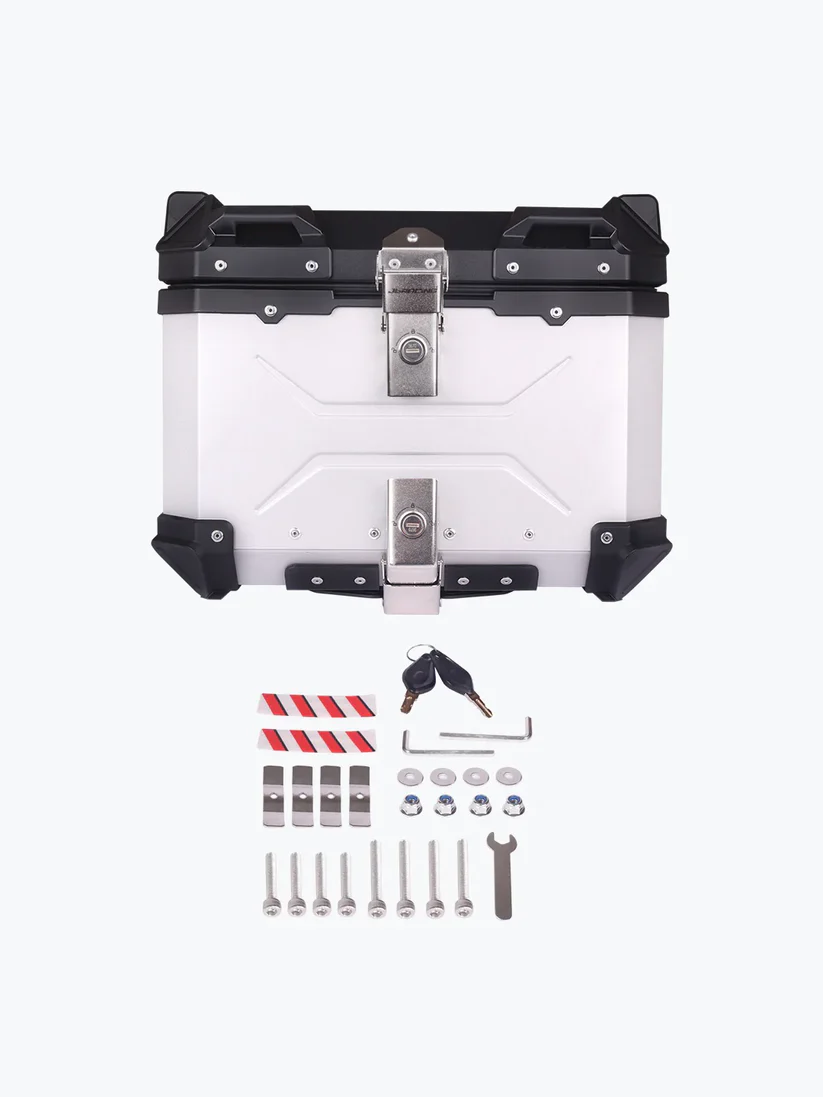 Jb Racing Top Case Space X 45L Premium Silver - Image 2