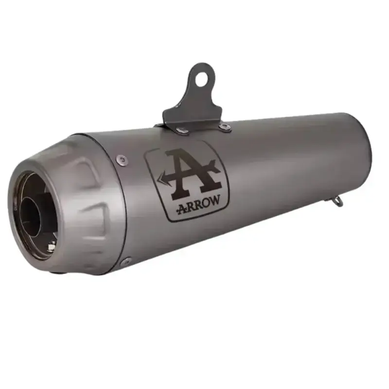 Arrow replica slip on exhaust stainless steel