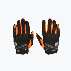 Axe Racing Gloves St09 Black Orange