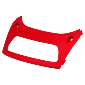 Back Plate Fit For Hero Pleasure Rr Sports Red