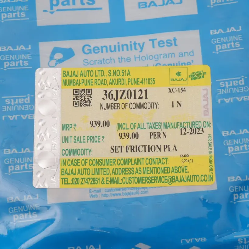 Bajaj Clutch Plate For Pulsar As150, Pulsar Ns 160, Pulsar 135ls Bs4, Discover 150s - Image 3