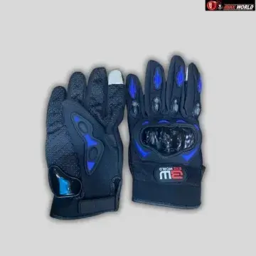 BIKE WORLD GLOVES WITH KNUCKLE GUARD
