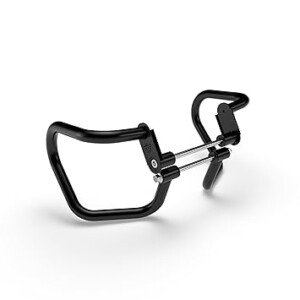 Black Compact Engine Guards For Royal Enfield Hunter 350 | Accessories