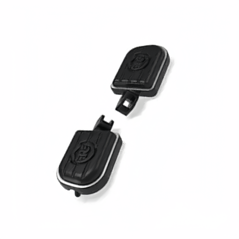 Black Deluxe Rider Footpegs For Royal Enfield Classic 650 | Shotgun 650 | Accessories