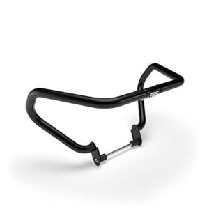 Black Large Engine Guards For Royal Enfield Hunter 350 | Accessories