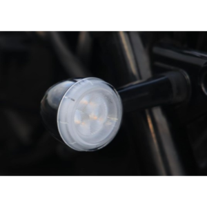Black LED Indicators For Royal Enfield Hunter 350 | Meteor 350 | Accessories