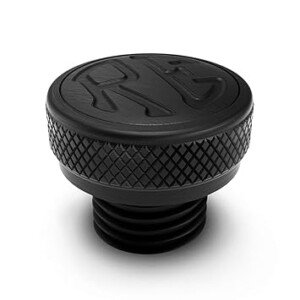 Black Oil Filler Cap For Royal Enfield Classic 350 UCE | Classic 500 UCE | Bullet 350 | Bullet 500 | Electra 350 | Thunderbird 350 | Thunderbird 500 | Thunderbird X | Accessories