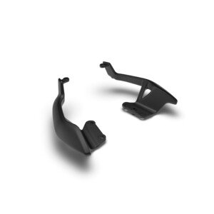 Black Passenger Backrest Mounts For Royal Enfield Hunter 350 | Accessories