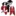 Black & Sport Red Full Body Kit For Hero Glamour Type 7 U62